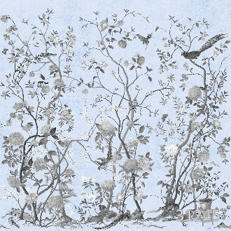 Spring melody blue
