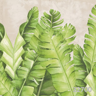 Banana leaves lime