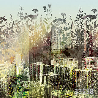 Urban jungle green
