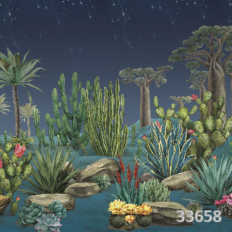 Desert flora night
