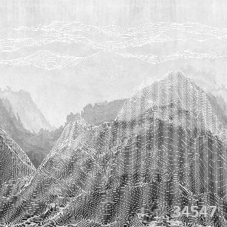 Grey mountains
