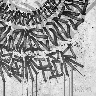 Black graffiti